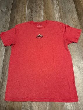 Volcom Heathered Red Short-Sleeve Logo Tee